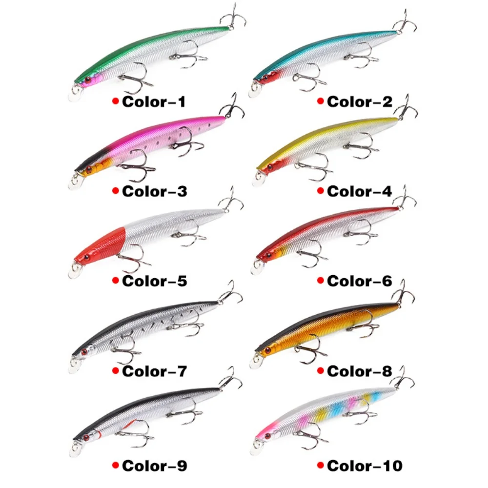 Topwater المتذبذب الصيد إغراء 18.5 سنتيمتر 23 جرام أسماك الطعم الثابت مع عيون ثلاثية الأبعاد 3 السنانير العائمة كرانكبيت ل باس بايك سمك السلمون المرقط المياه المالحة