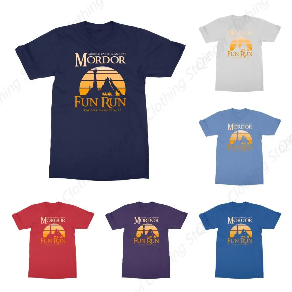 Annual Mordor Fun Run Funny Rings Movie Unisex T-Shirt