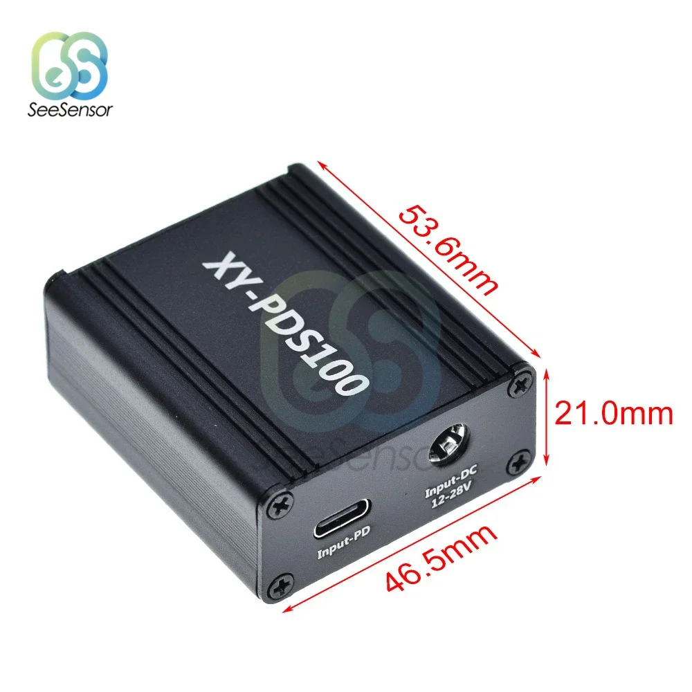 XY-PDS100 PDS100 DC12-28V 100W Step Down modulo caricabatterie rapido per telefono cellulare QC4.0 QC3.0 USB di tipo C per Huawei SCP/FCP Apple PD