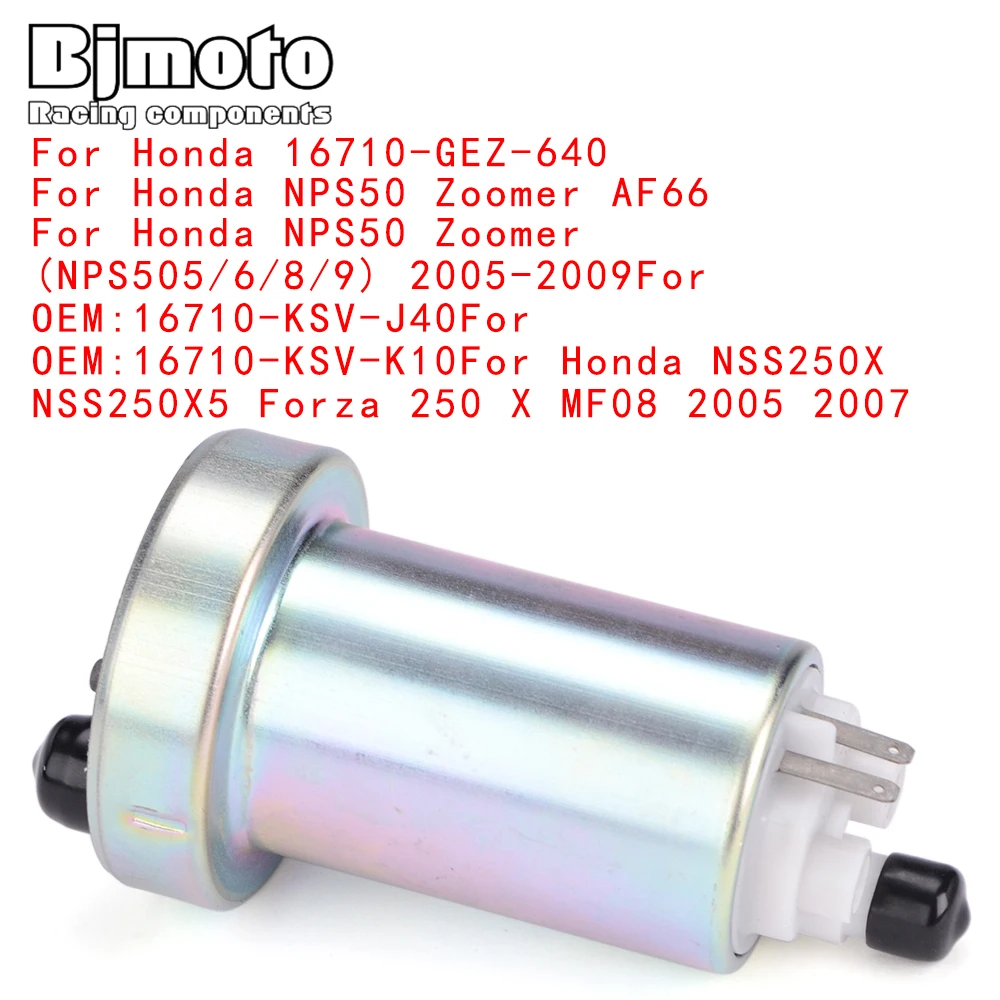 

YXM 700 YFM 550 Motorcycle fuel pump kits For Honda 16710-GEZ-640 NPS50 Zoomer (NPS505/6/8/9) AF66 2005 2006 2007 2008 2009