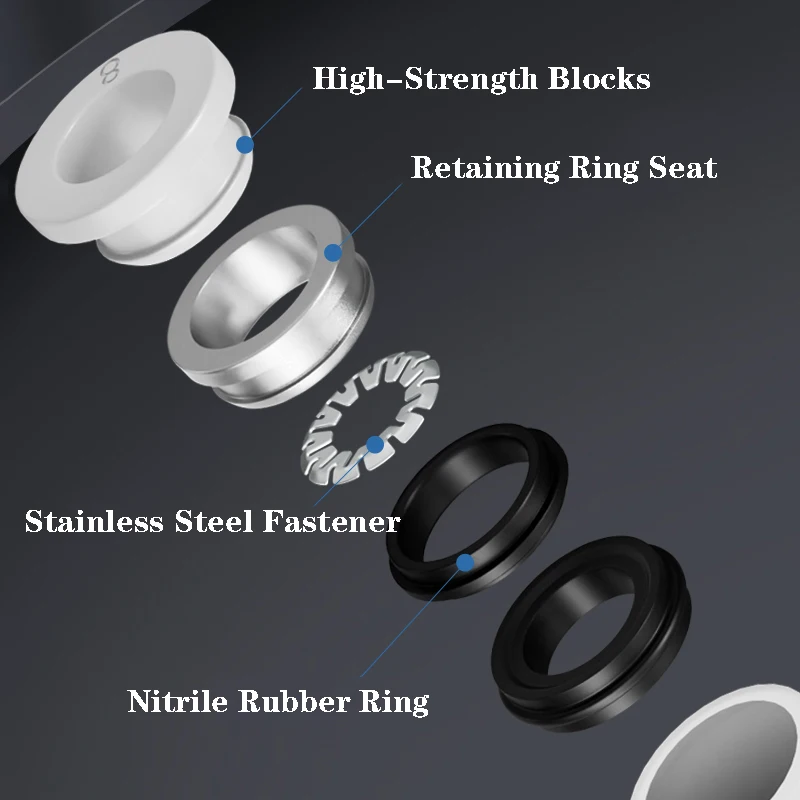 PU/PY/PE/LSA/PV/PK/PZA/PM/HVFF 4/6/8/10/12mm Air Compressor Pneumatic Fitting White Plastic Hose Fitting Tube Connector Fitting