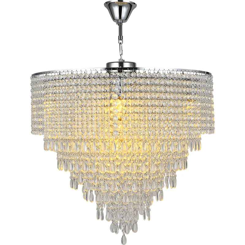 

Designer Creative Hotel Wedding Lighting Restaurant Crystal Pendant Light Luxury Atmosphere Home Modern Simple Living Room Light