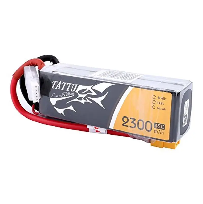 ACE Tattu LiPo Rechargeable Battery 3S 4S 2300mAh 45C 1P for RC FPV Racing Drone Quadcopter Drone Batteries