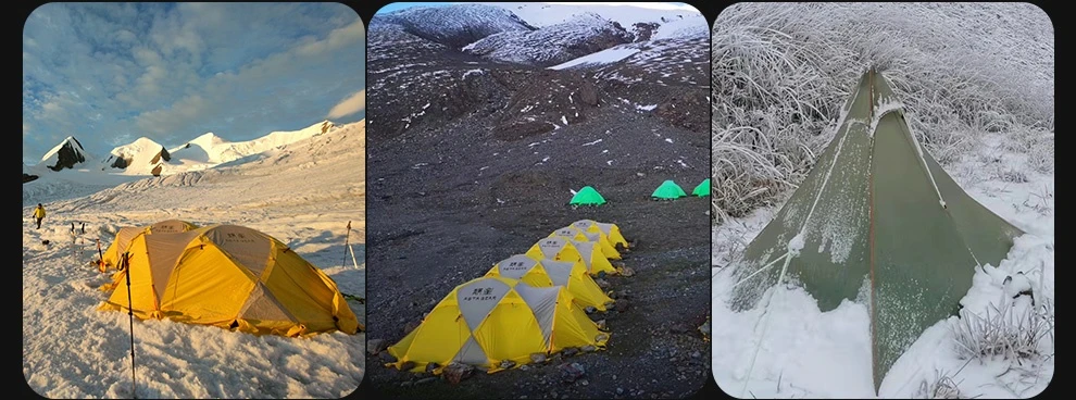 ASTA GEAR Yunshan 1-Doppelschichtzelt – Ultraleichtes, mit Silikon beschichtetes Einzelzelt für Bergsteigen, Wandern und Schneemontage – Detail 19