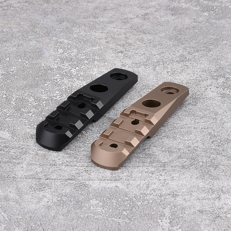 Tactical Flashlight Rail/Light Mount 3 Picatinny slots Fit Industries Rail Cantilever Metal CNC Base Airsoft Hunting Gear Wargam