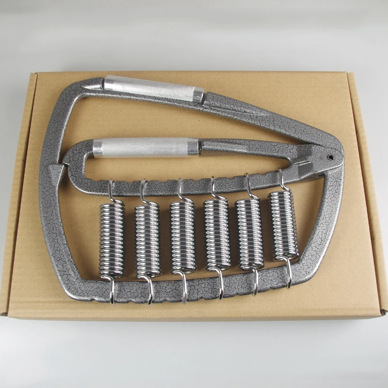 

Регулируемая пружинная ручка D-типа, набор упражнений для мышц рук, металлическая ручка (основный комплект из 2 пружин), портативное пружинное оборудование для фитнеса