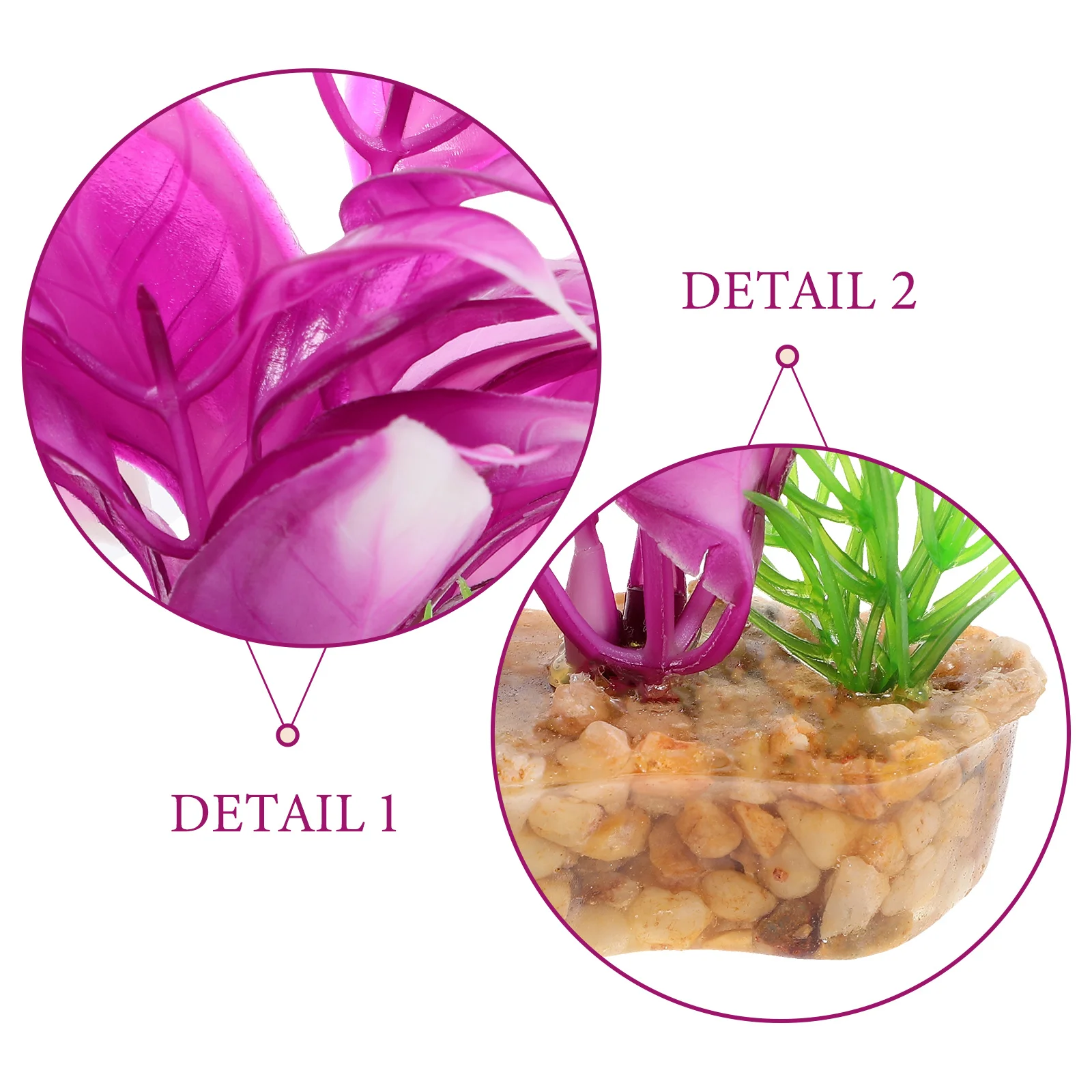 

Simulated Aquatic Plants Decorations Realistic Small Fish Tank Plastic Accessories Tropical Aquarium Plant Decors Fake Plants