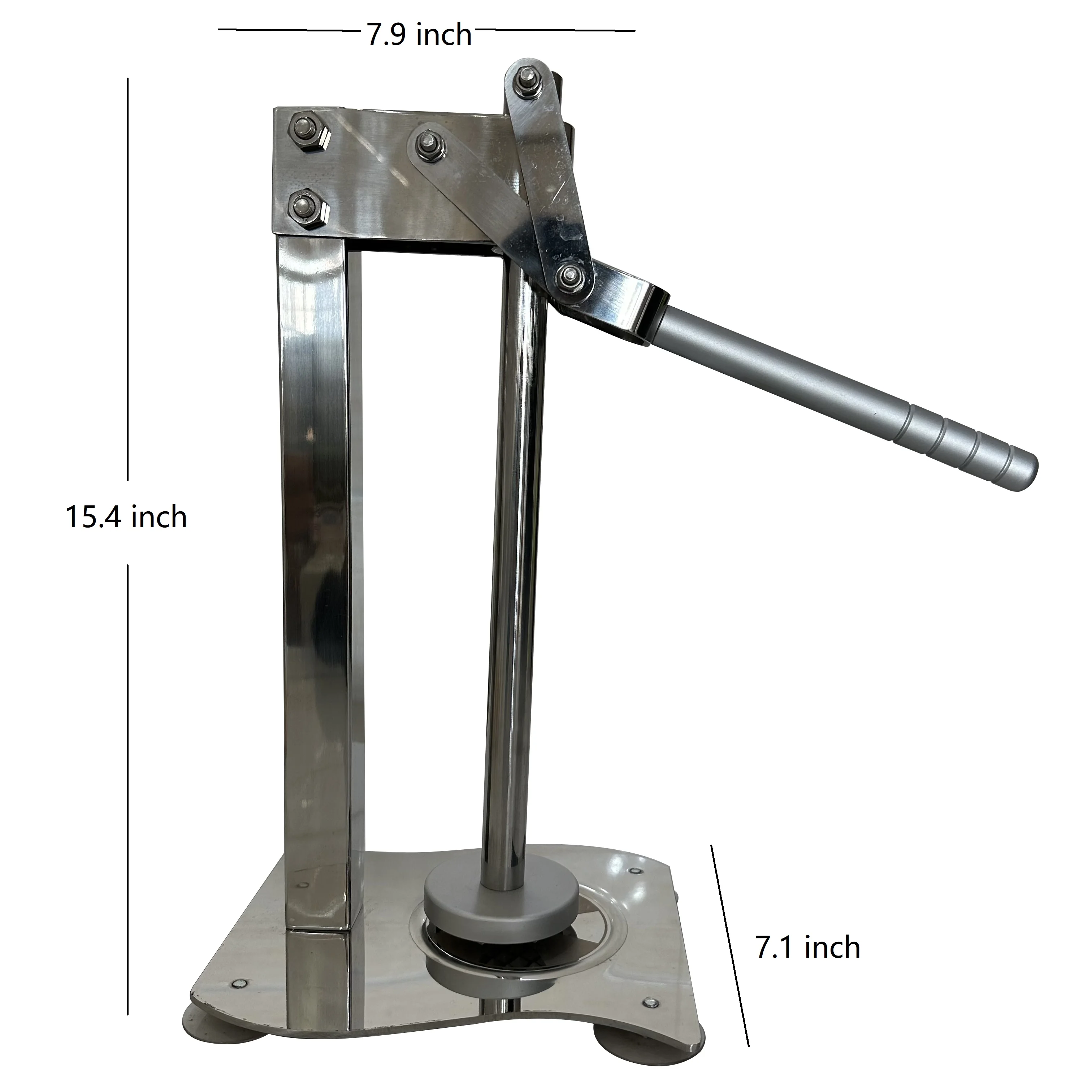عصارة الليمون اليدوية شديدة التحمل، مشبك الليمون، عصارة الحمضيات شديدة التحمل، آلة الضغط لوضع علامات على الكوكتيل