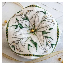 ZC183 Cross stitch kits Cross-stitch embroidery sets Needlework set threads Pin Needle Cushion Biscornu Counted Cross-Stitching