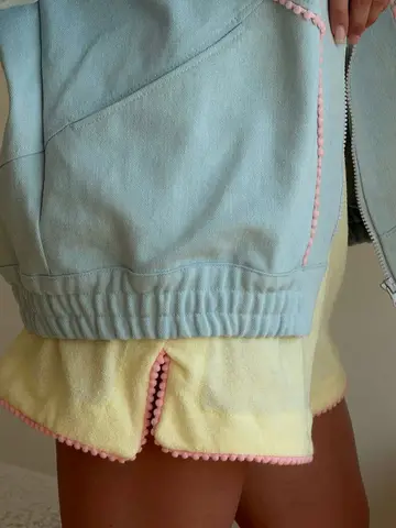 Stand Collar Zip Up Denim Bomber Jacket Elastic Cuff Oversized Fit 2026 Summer Women Outerwear Versatile Casual Lady Chaqueta