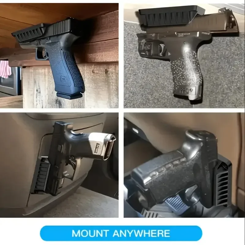 Magnetische Eisenpistolenbasis, Schnellziehfunktion, Pistolenhalter, Einhandbedienung, Geeignet für Jagd, Angeln und Outdoor-Nutzung – Detail 7