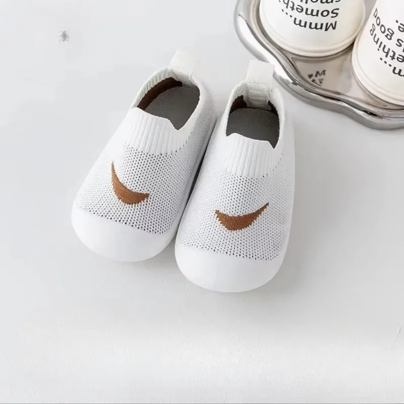 Классический стиль, новая детская сетчатая дышащая нескользящая обувь на мягкой подошве для малышей