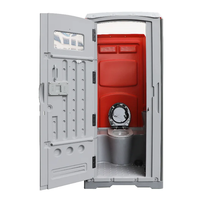 

No-washing ecological and environmentally friendly toilet Seated outdoor mobile toilet Plastic mobile public toilet