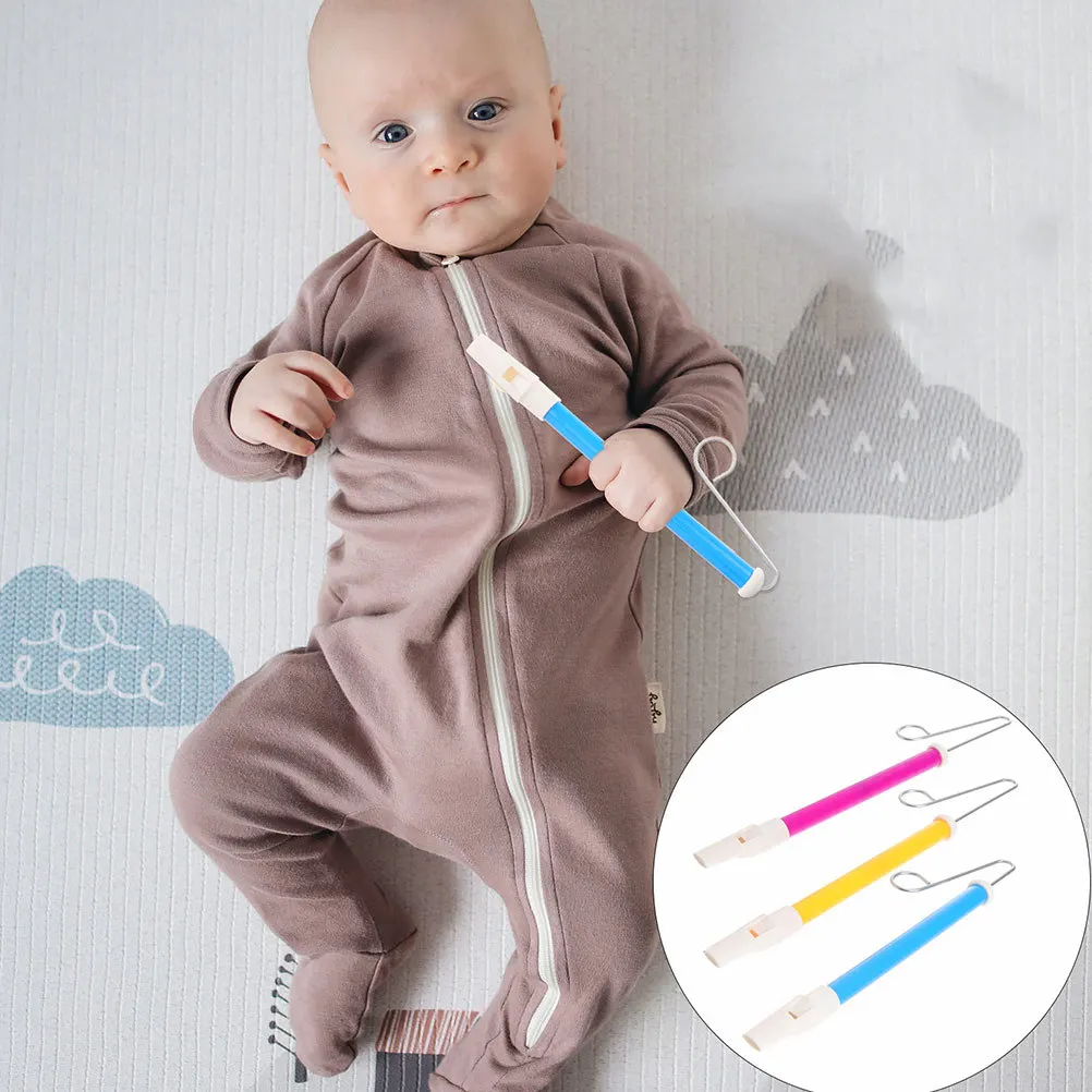 

2pcs Slide Whistles Kids Musical Instrument Smooth Safe Material For Stage Performance Stress Relief Sliding Pull Flute Kids