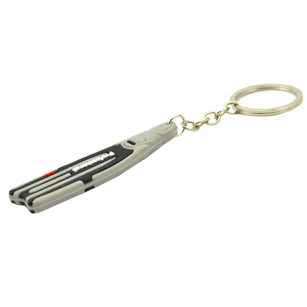 Fin Mergulho Náutico Chaveiro Flipper Keychain Keyring Divers Titular Anel Chave Acessórios de Mergulho Dropship