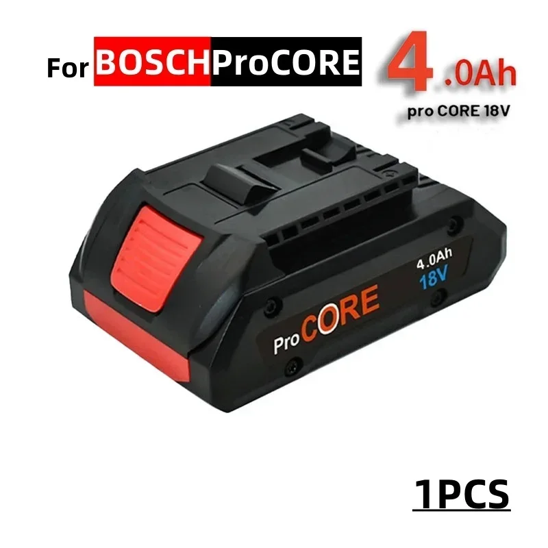 18V Bosch High-end Series Replacement Battery ProCORE, New 21700 Battery, Suitable for Bosch Tools 18V Full Range, 4.0Ah, 8.0Ah