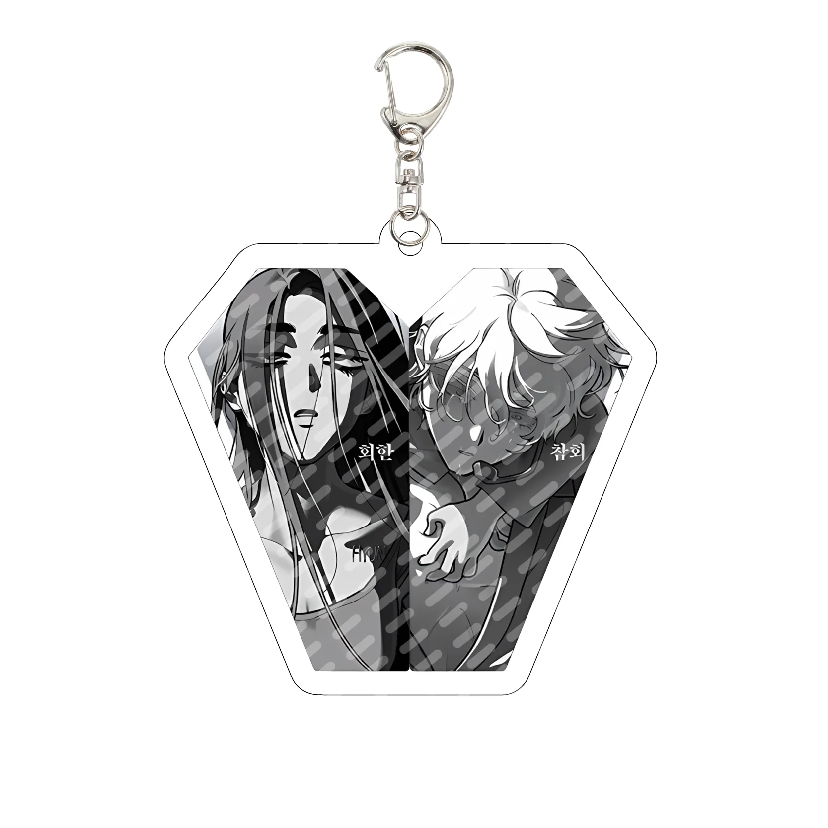 Anime Alien Stage Pendant Keychain Acrylic Stand Car Key Chain Cosplay Accessory for Mizi Sua Ivan Hyuna Luka Fan Gifts
