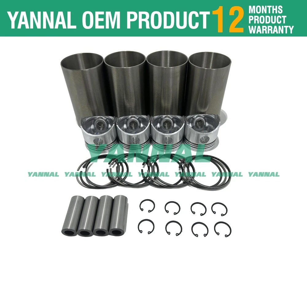 V1100 Overhaul Rebuild Kit For Kubota Engine Part Piston Ring Gasket Bearing Set