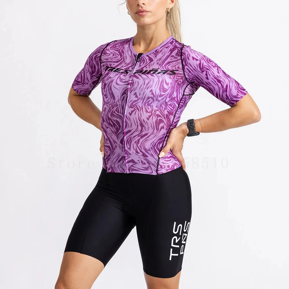 

Женский цельный велосипедный комбинезон для триатлона, летний трикостюм для велоспорта, женская велоформа, велоэкипировка для команды, велокостюм-скинсют