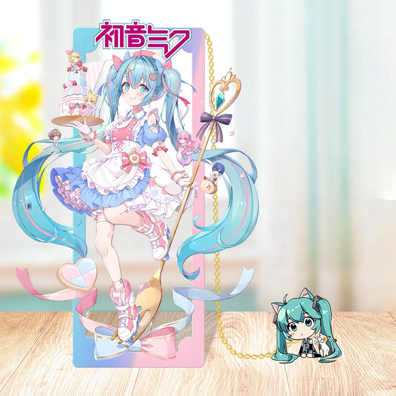 Miku Metal Bookmarks JP Anime Goods Birthday Gifts Collection Men Woman In Stock