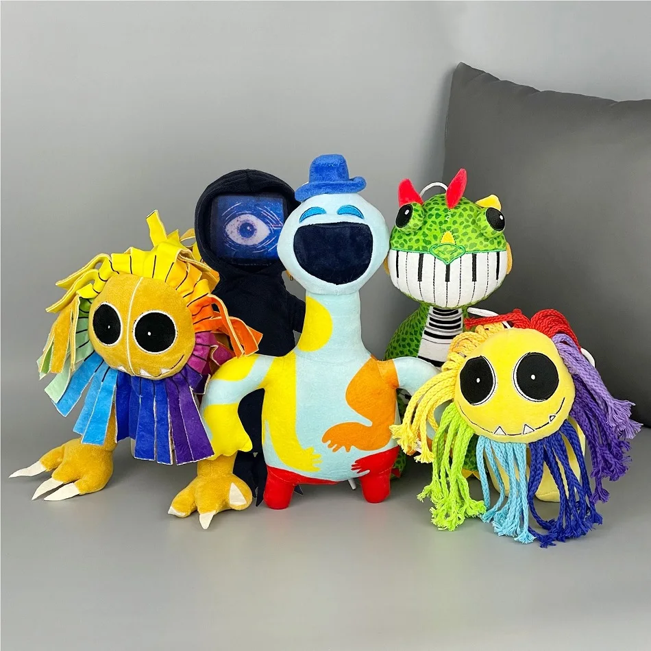 30cm Poppy Pianosaurus Song Plush Cartoon Nightmare Game Yarnabys Lion Plushie Huggy Wuggy Soft Stuffed Pillow Doll Toy For Kids image 3