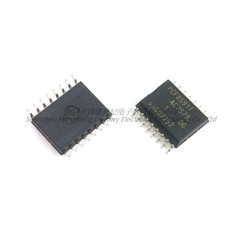PCF8591T PCF8591 SOP-16 8 بت رقاقة تحويل تناظرية إلى رقمية/رقمية إلى تناظرية أصلية جديدة