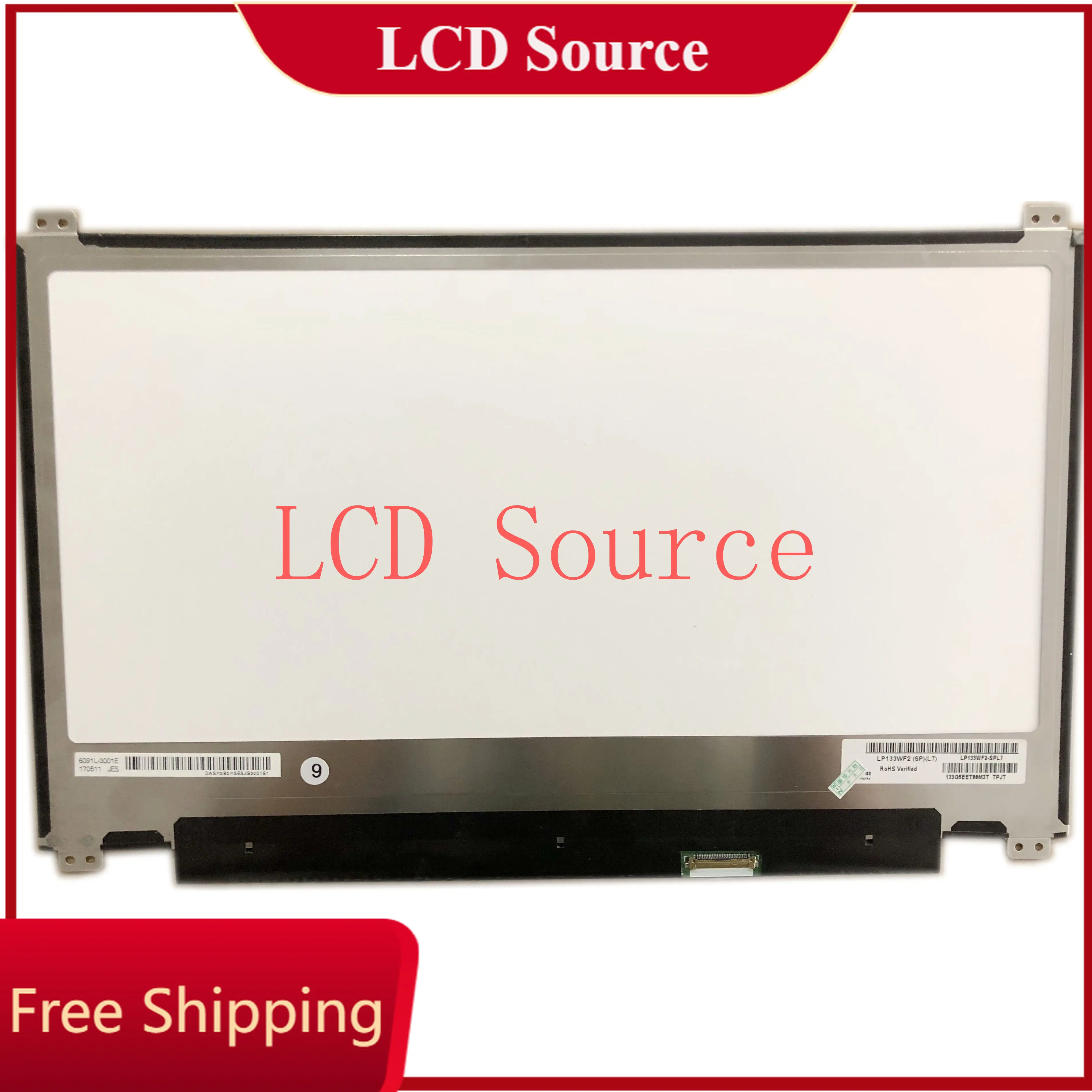 

LP133WF2 SPL7 13.3 IPS 1920X1080 EDP 30 pin LP133WF2 SPL8 LCD SCREEN