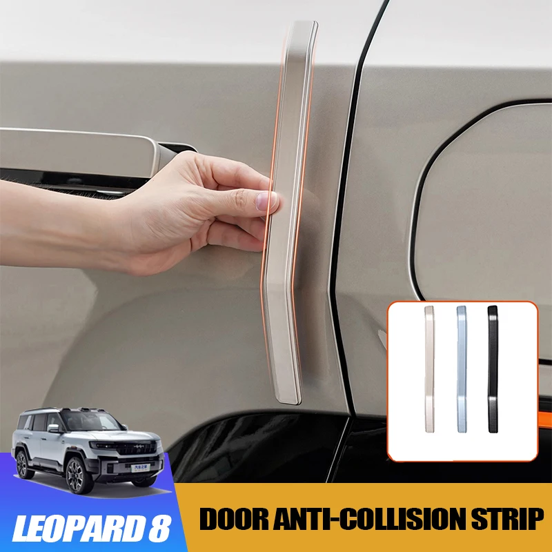

Door Anti-Collision Strip for BYD Leopard 8 Original Car Color Hidden Body Protection Sticker Anti-Scratch Decoration Accessory
