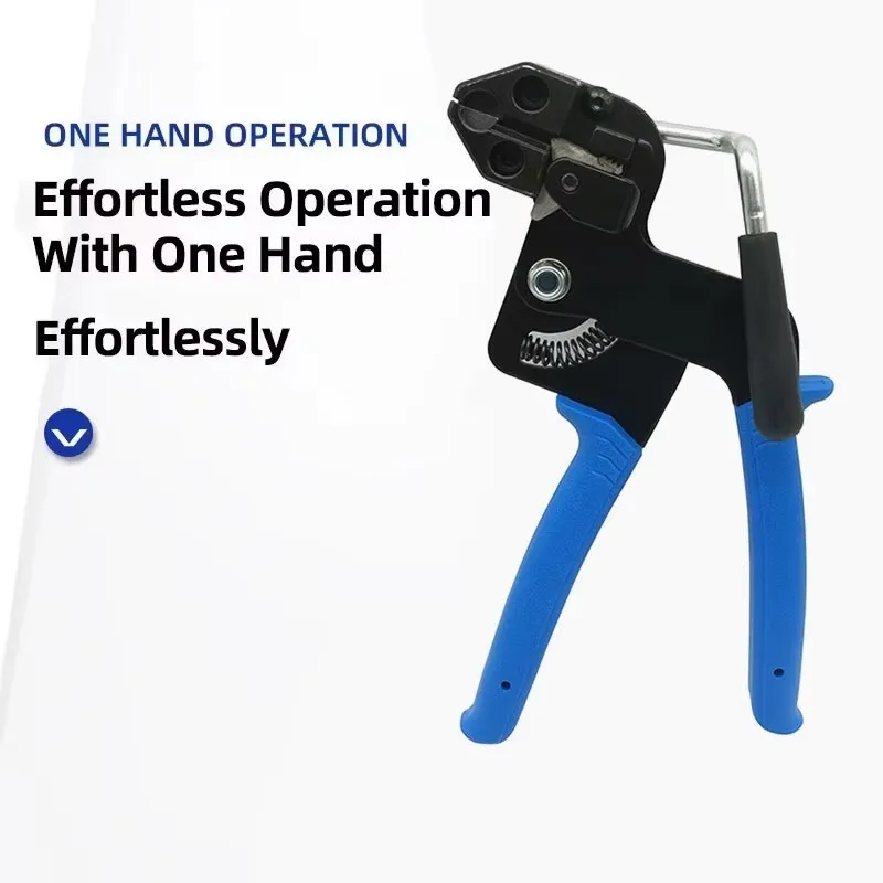 Cable Ties Plier 304 Stainless Steel Locking Tie Hand Wrap Tool Multi-Purpose Cutting Tension Automatic Zip Tie