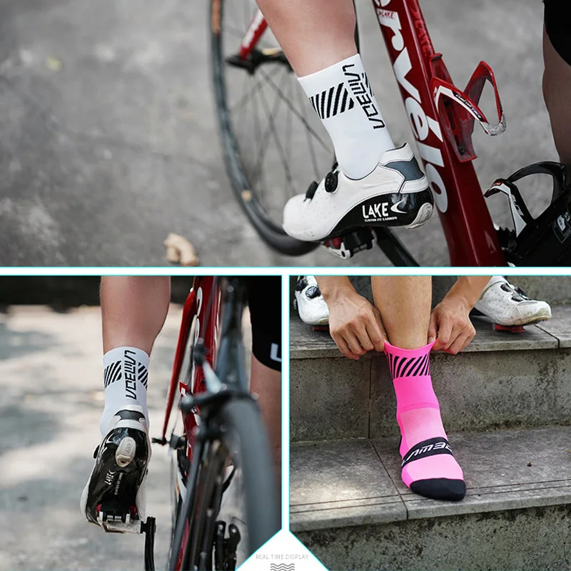 Lameda Cycling Socks Men Road Bike Bundle Breathable Socks Bicycle Socks Men Anti-slip Cycling Socks Women Good Sweat Absorption