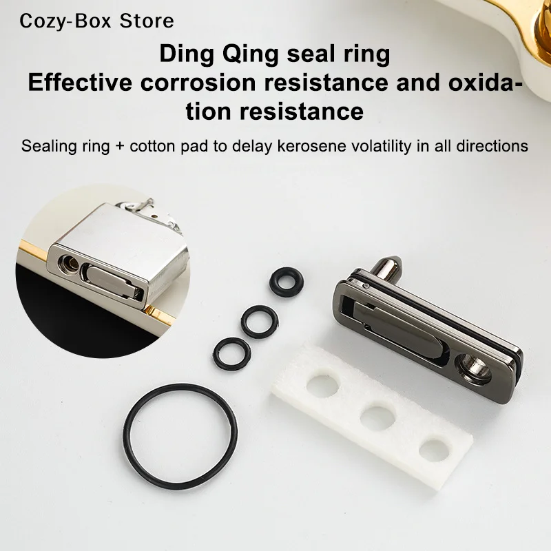 [ZY]Zip Lighter Cotton Base Inner Liner Modification Volatilization Reduction Feature Sealing Metal Design[ZY]