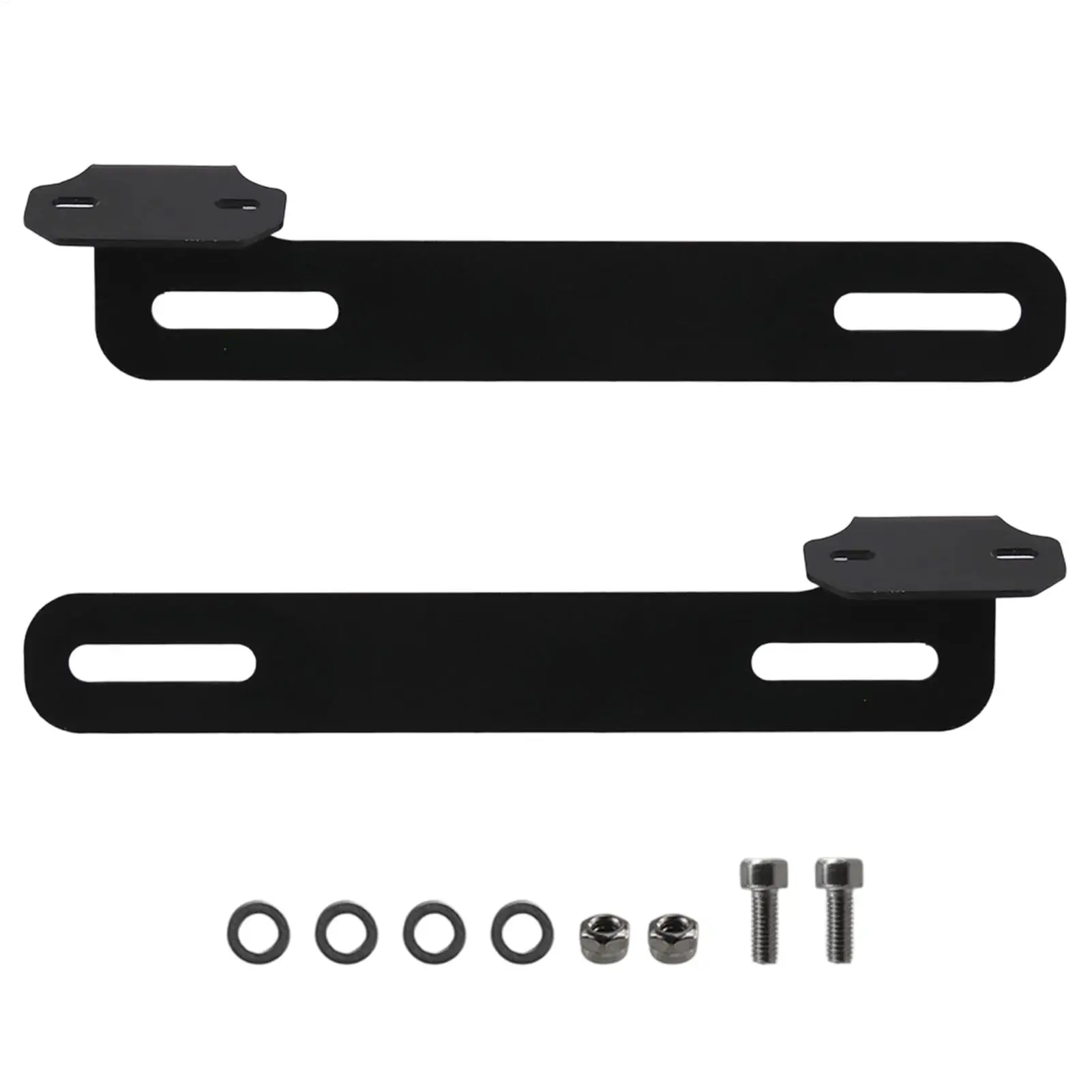 Motorcycle Rear Camera Bracket Rust-Proof Mounting Holder Rear License Plate Bracket for Beginner Enthusiast Action Camera