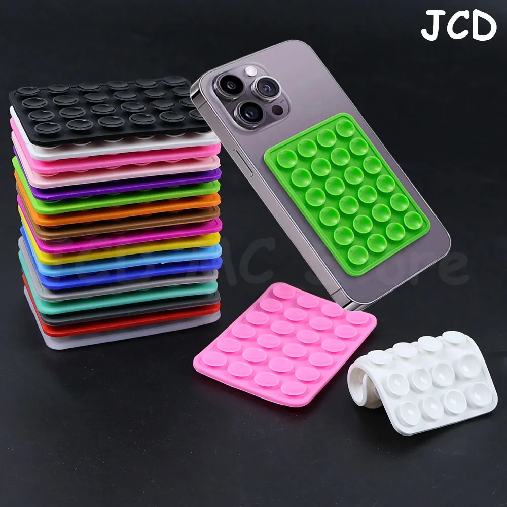 3PCS Double-Sided Strong Suction Cup, Silicone Winding Anti-Slip for Mobile Phones, Universal Mobile Phone Support Silicones
