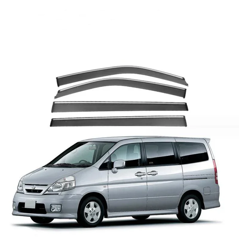 

Window Visor Awnings & Shelters Side Window Deflector Weather Shield For Nissan Serena 1999 2000 2001 2002 2003 2004 2005 - 2024