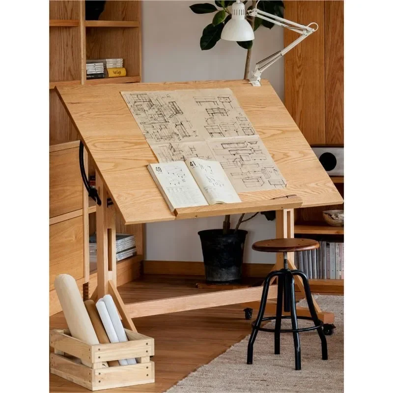 Drawing table Studio drawing table rotatable surface drawing table