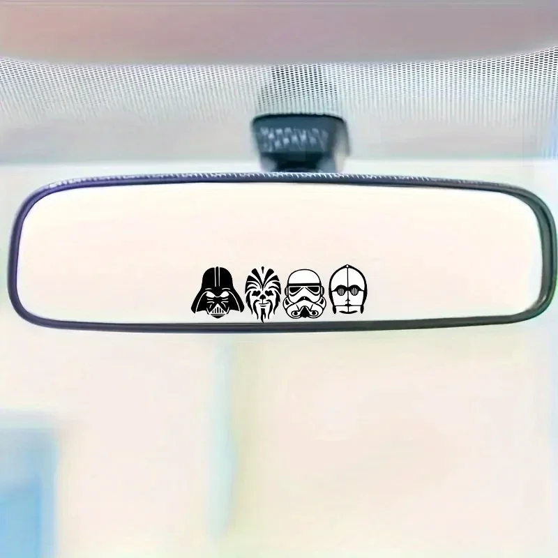 1PC "Star Wars Villains" Sticker Set for Car Motorcycle Styling Decoration Sci - Fi - Themed Decal Accessory