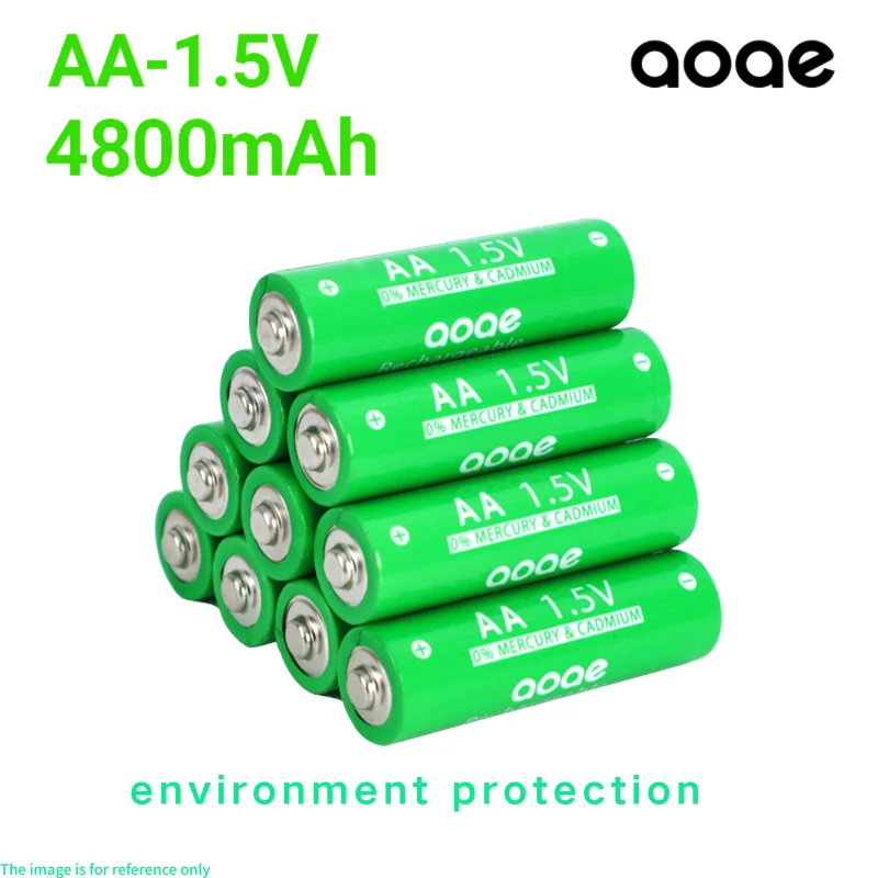 

1.5V Original Rechargeable Battery AA4800mAh Computer Clock Radio Video Game Digital Camera Battery AAA Alkaline Battery