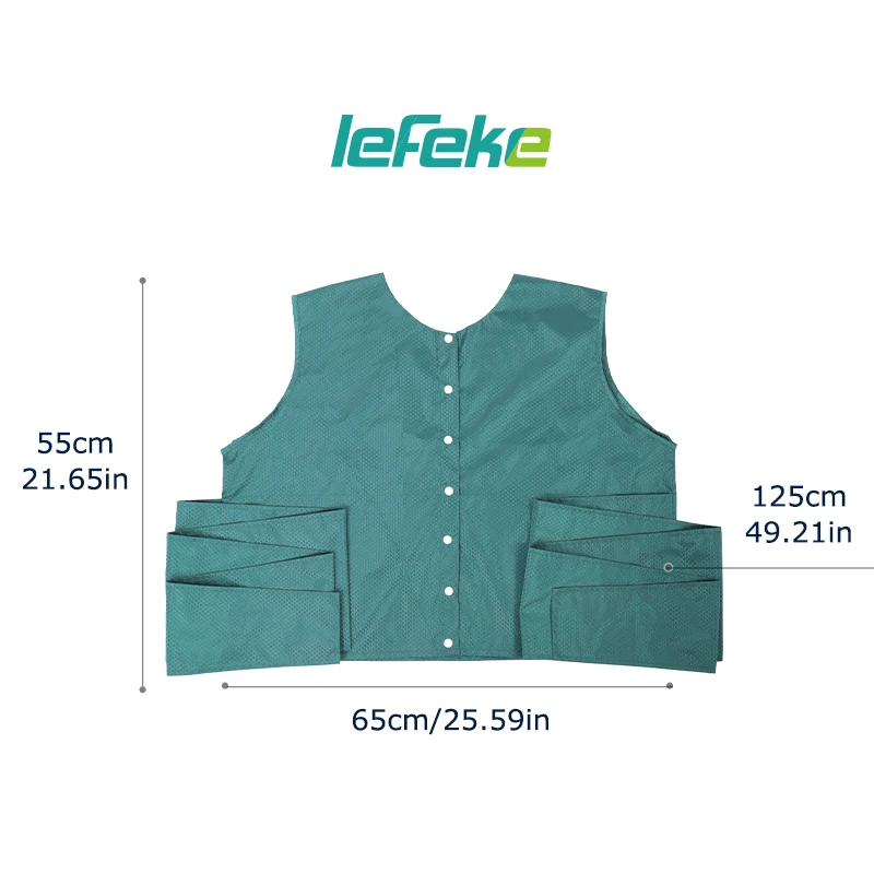 Lefeke Versatile Restraint Vest Security Jacket Elderly Disabled Anti-breakaway Protective Belt Wheelchair Bed Fixed Belts 1pcs