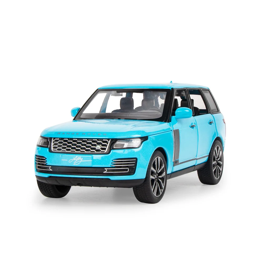 1:32 RANGE ROVER 50th Anniversary SUV Alloy Model Car Toy Diecasts Metal Casting Sound and Light Car Toys Vehicle