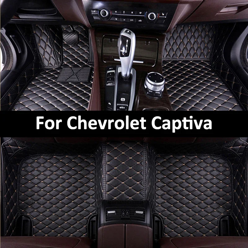 

Custom Car Floor Mats For Chevrolet Captiva 2006-2022 Years Auto Carpets Foot Coche Accessorie