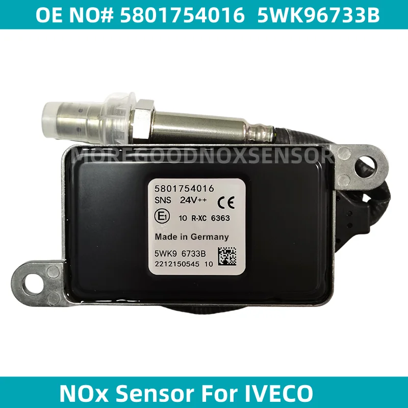 

5WK96733B 5WK96733A 5801754016 Nitrogen Oxygen NOx Sensor 24V For IVECO Truck Spare Parts