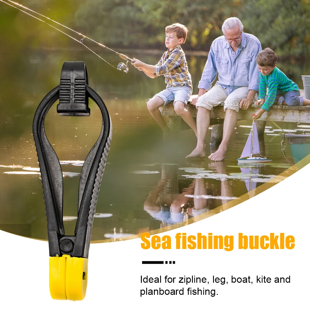 Fishing Power Clip Outdoor Tool Trolling Board Snap Streamlined U-shaped Buckle Fishing Tackle Equipment Sea Fishing Accessories