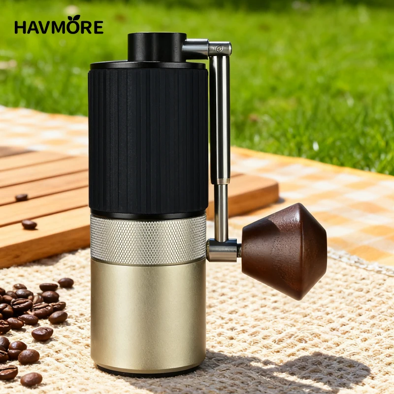 Folding Precision SUS420 Core Coffee Bean Grinder Portable Hand Bean Coffee Grinder