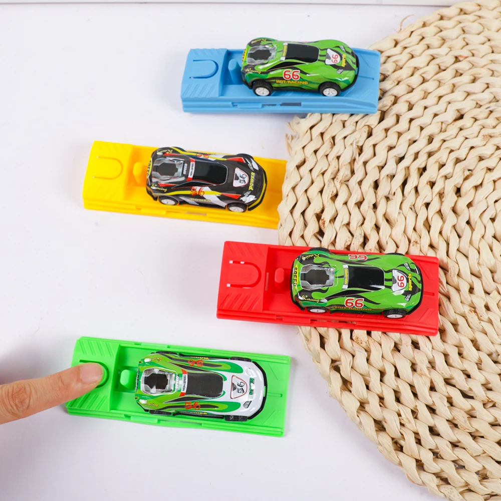 10Pcs Alloy Shooting Flying Racing Car Toy for Kids Boy Birthday Party Favors Baby Shower Guest Gifts Stuffer Pinata Bag Fillers