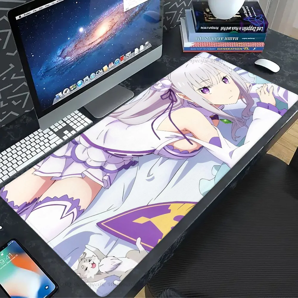 Emilia Animation Re Life In A Different World From Zero Mousepad Mouse Mat Desk Mat With Pad Gaming Accessories Prime Gaming X