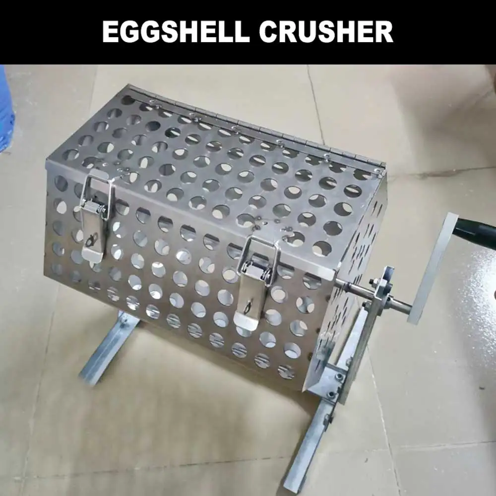 Commercial 04 Stainless Steel Eggs Peelig Machine Manual Quail Egg Sheller Crusher