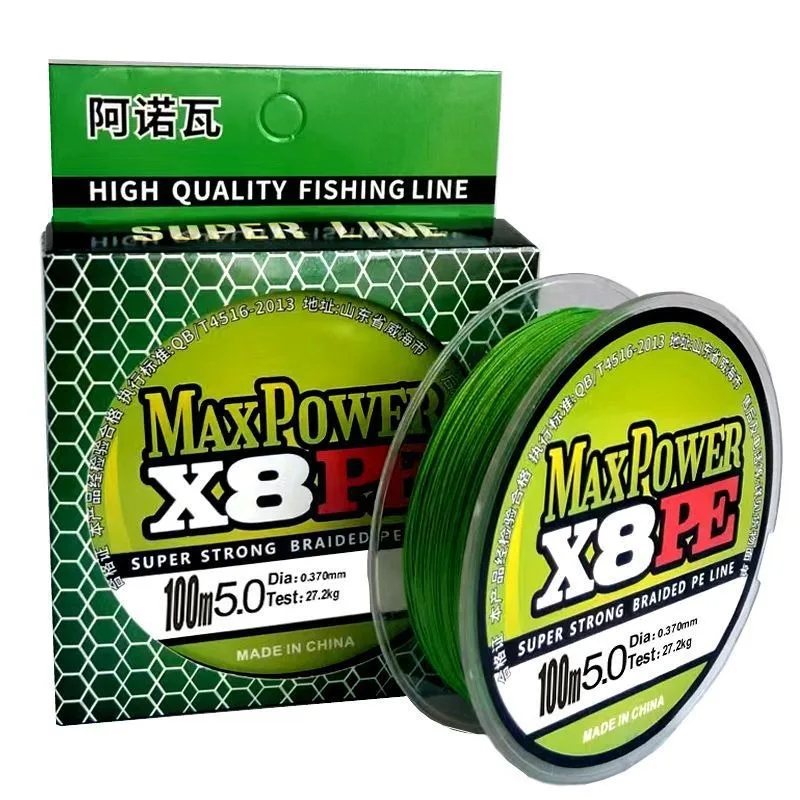 X4/X8/X9 Multicolour Fishing Line Braided Japanese Quality PE 100M/300M/500M 15-70LB High Strength Sea Fishing Main Line