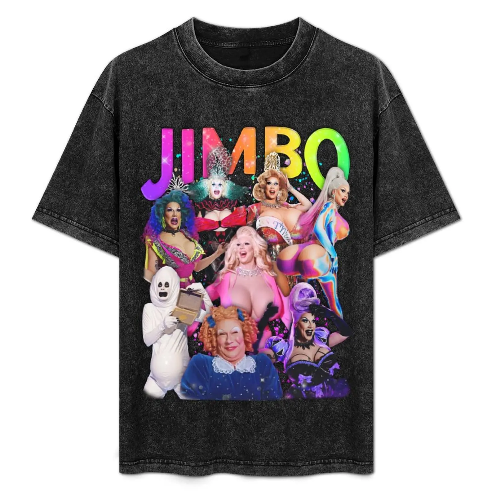 

Jimbo T-Shirt Large Size Casual Short Sleeve Top