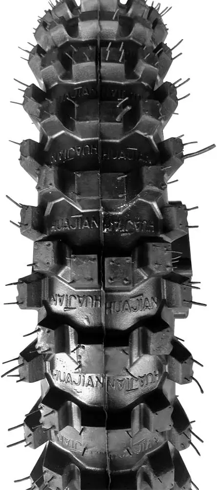 Aro da roda do pneu traseiro de 80/100-12 polegadas com freio a disco e rolamentos de 12 mm para bicicleta suja