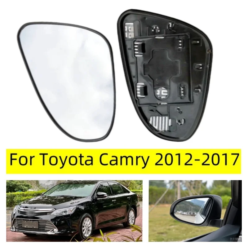 

Auto parts For Toyota Camry 2012-2017 Car Accessories Rearview Side Mirror Lens Wing Mirrors Glass with Heating